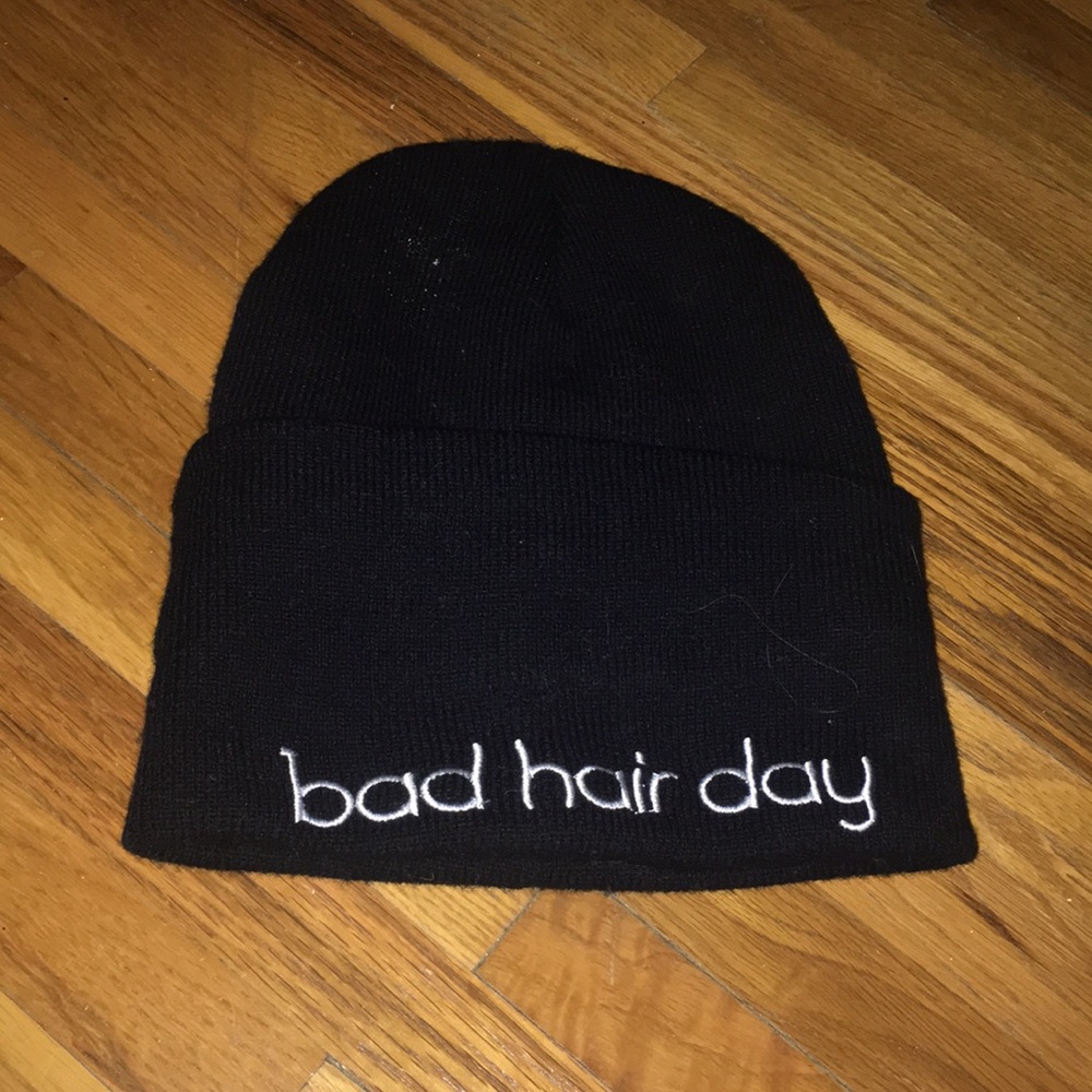 “Bad hair day” beanie